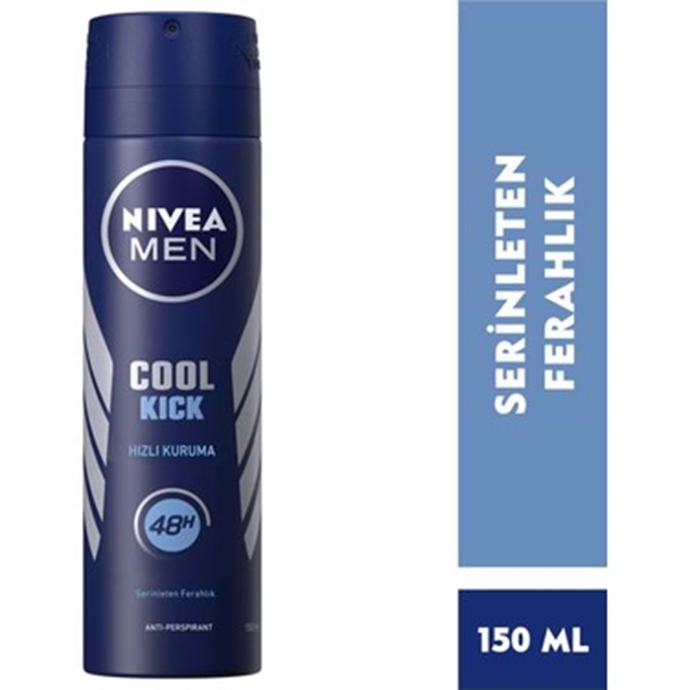NİVEA Deo (Erkek) Cool Cick 150ml