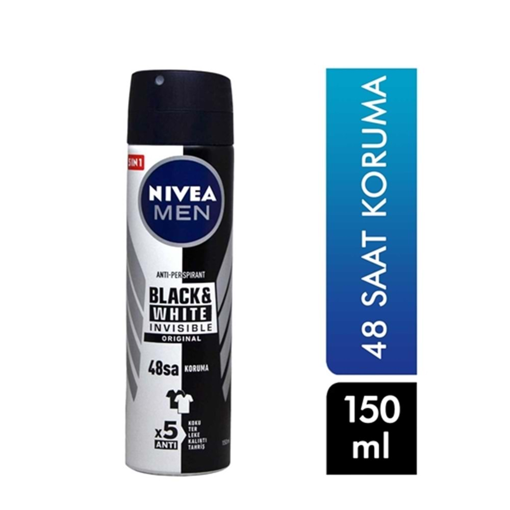 NİVEA Deo (Erkek) BW-Original 150ml