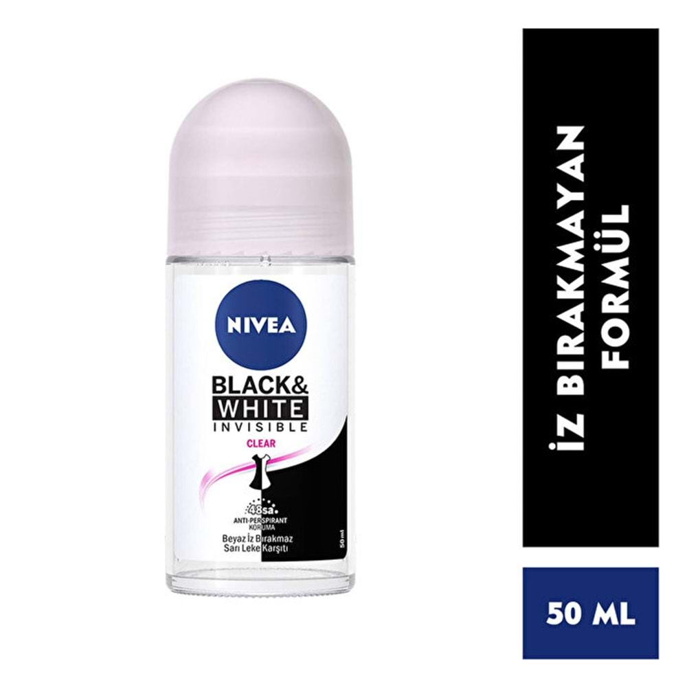 NİVEA Roll-On (Bayan) BW-Clear 50ml