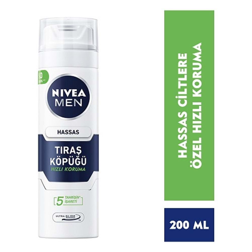 NİVEA Traş Köpüğü (200ml) Hassas