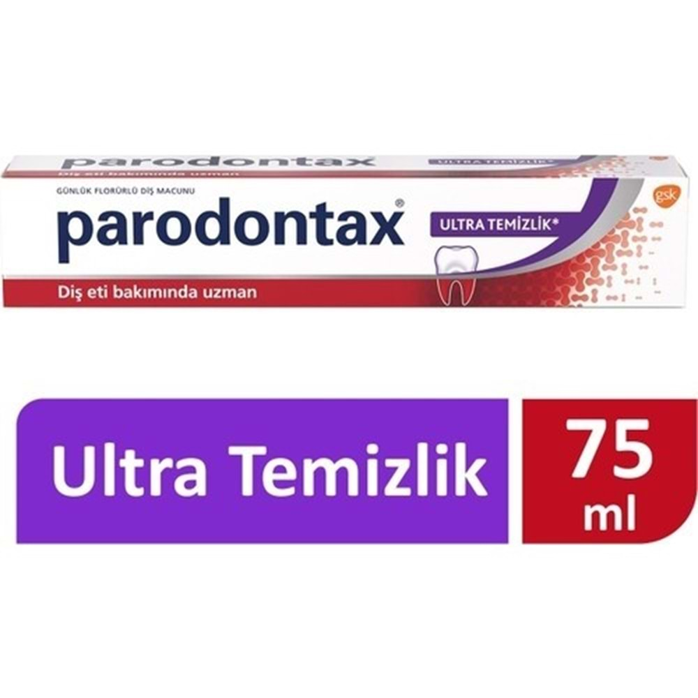 PARODONTAX Diş Macunu (75ml) Ultra Temizlik