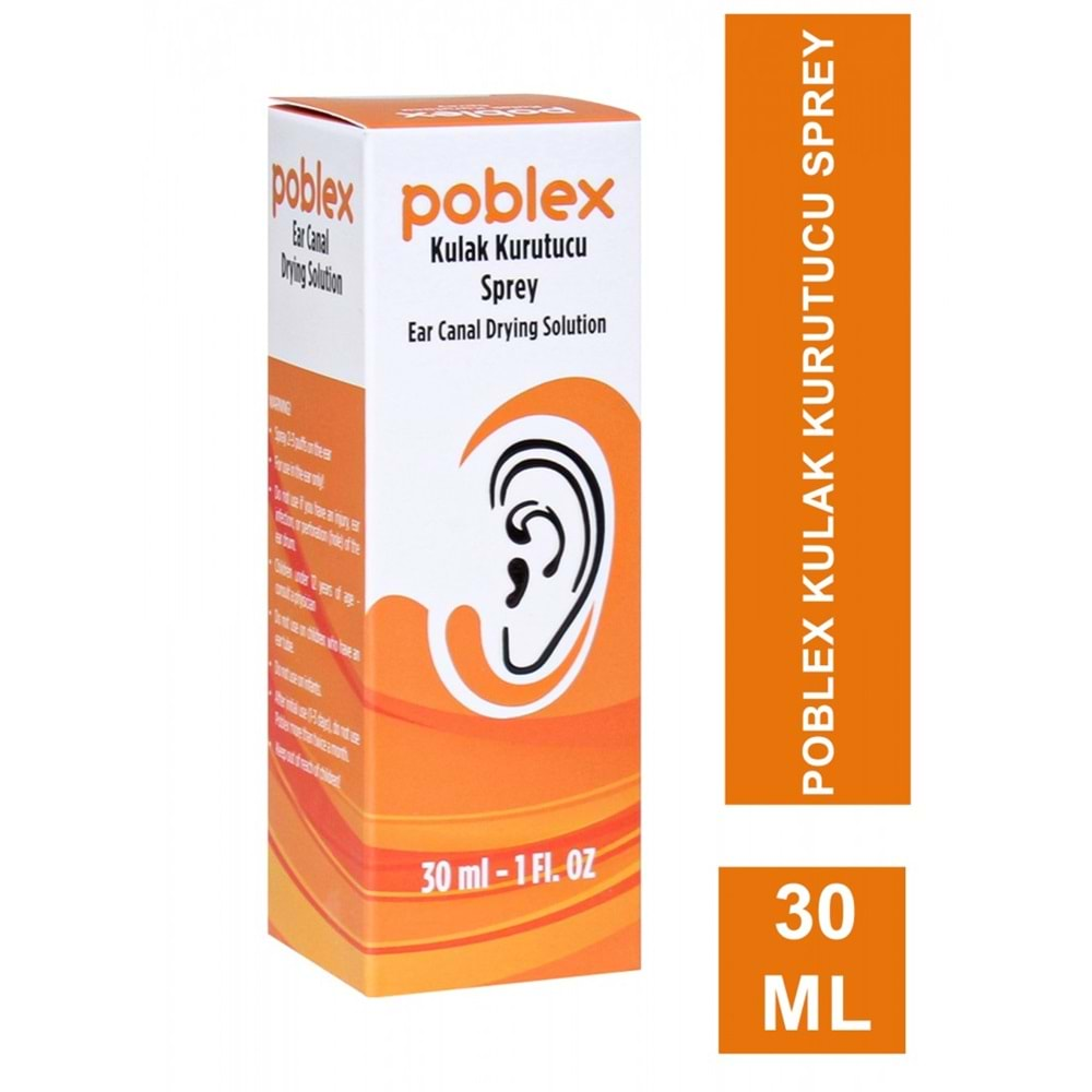 POBLEX Kulak Kurutucu Sprey 30ml