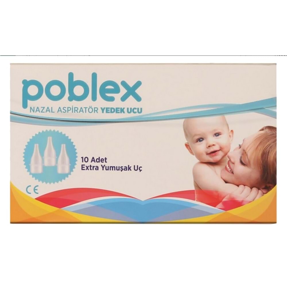 POBLEX Nazal Aspiratör Yedek Uç - 10lu