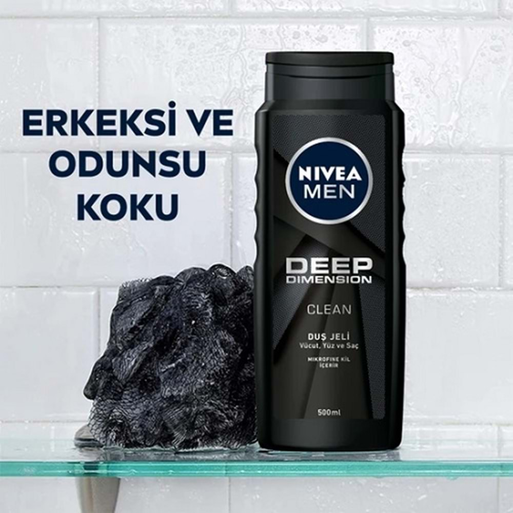 NİVEA Duş Jeli (500ml) Deep Dimension