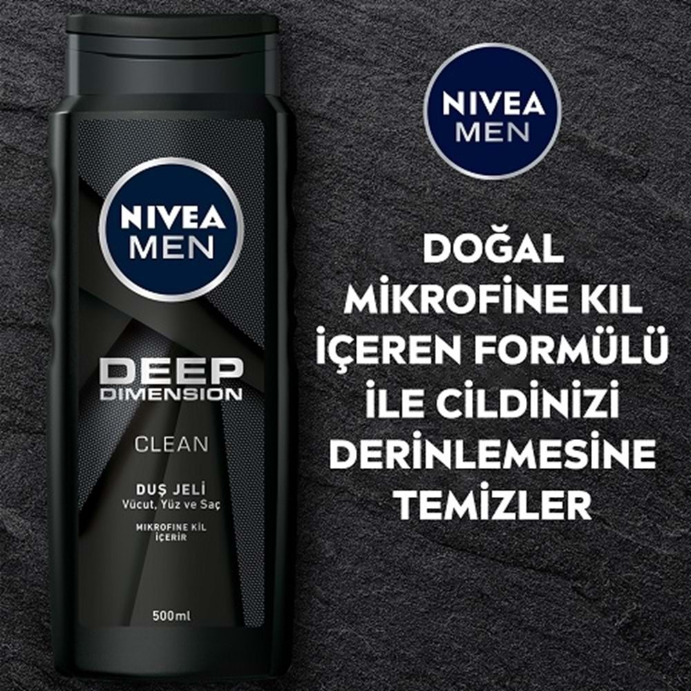 NİVEA Duş Jeli (500ml) Deep Dimension