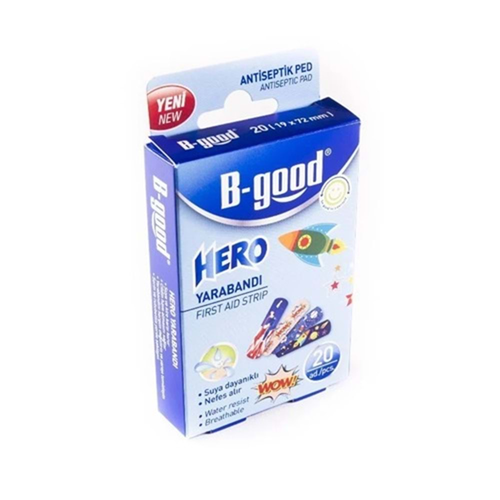 B-GOOD Yarabandı Hero Desenli