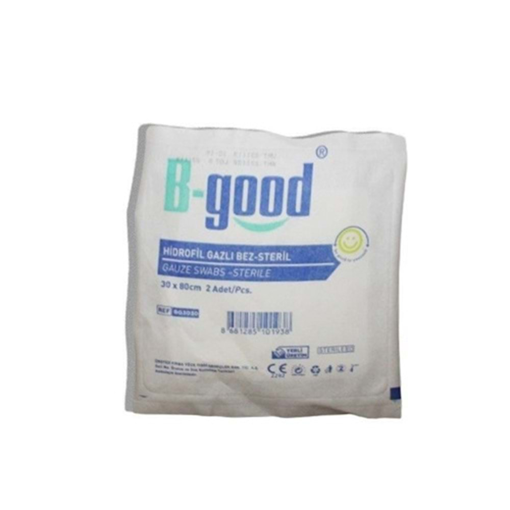 B-GOOD Hidrofil Gazlı Bez 30X80Cm