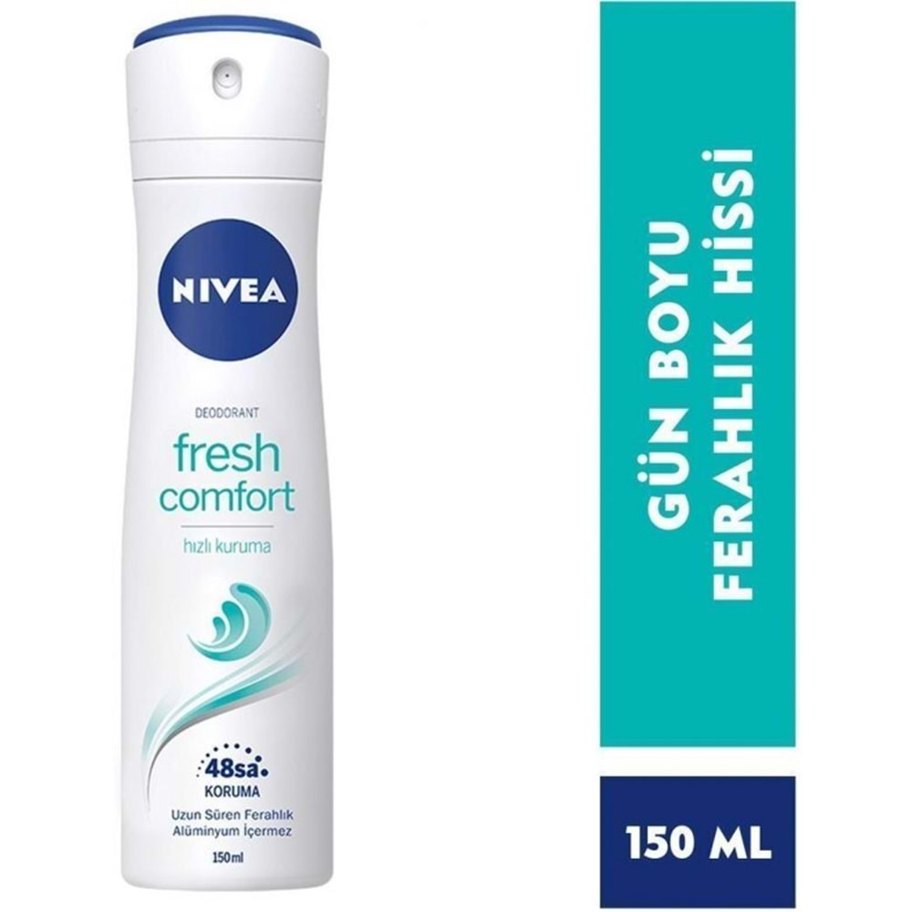 NİVEA Deo (Bayan) Fresh Comfort 150ml