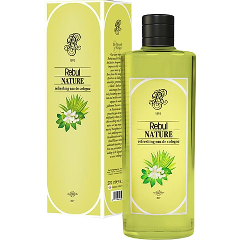 REBUL Kolonya (Cam) Nature 270ml