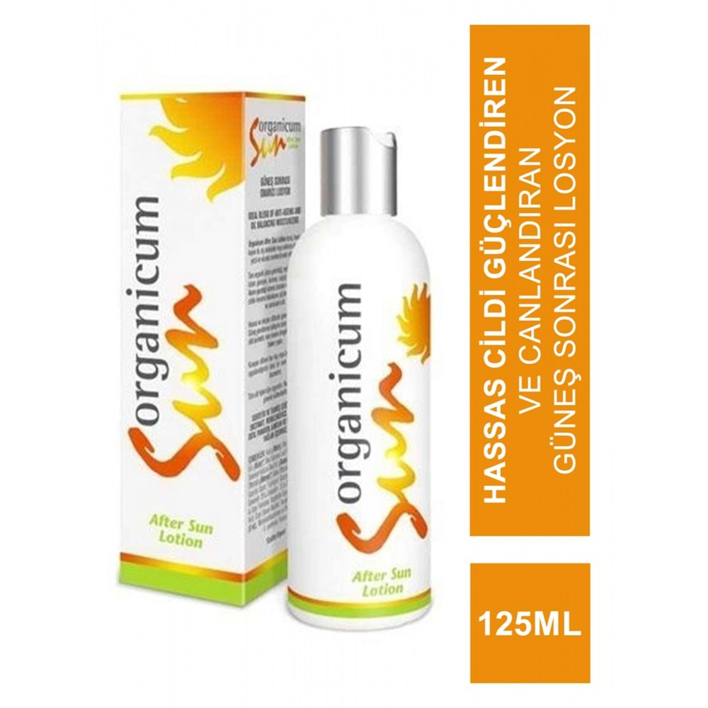 ORGANICUM AFTER SUN LOTİON 125ML