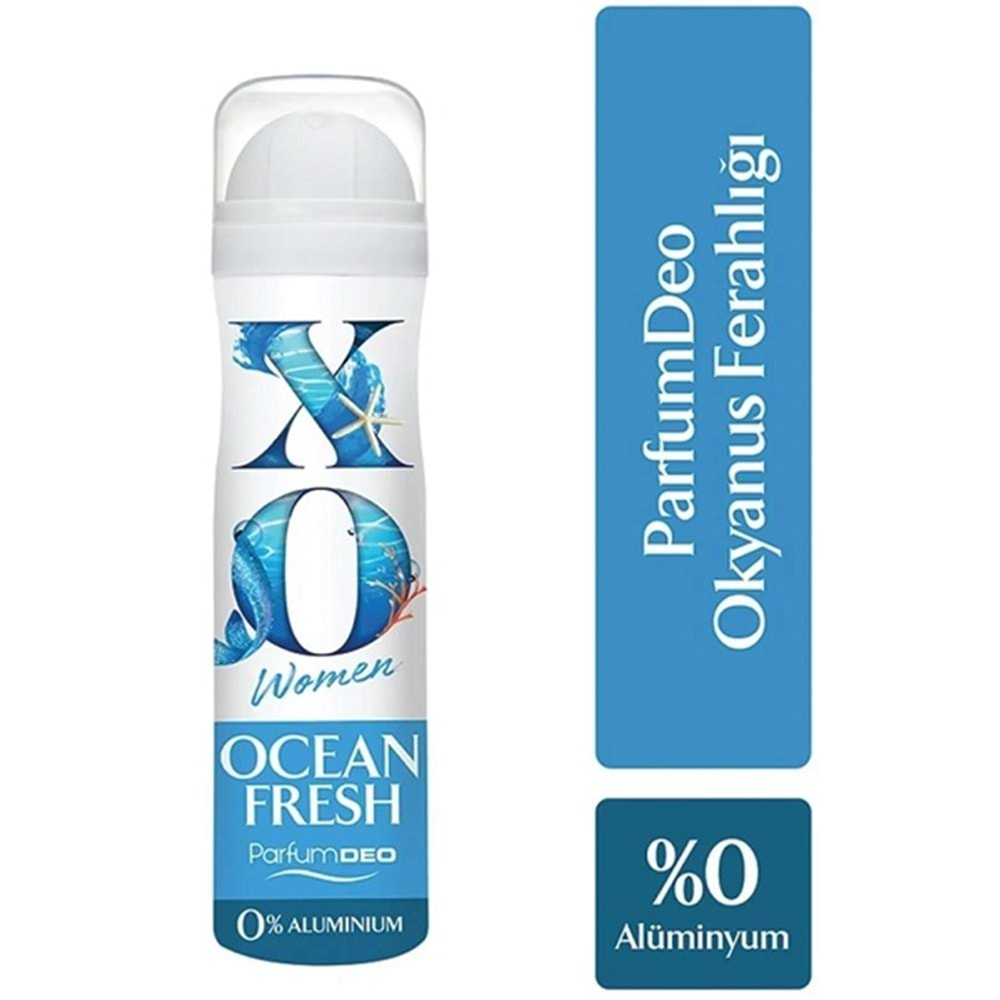 XO Deo (Bayan) Ocean Fresh 150ml