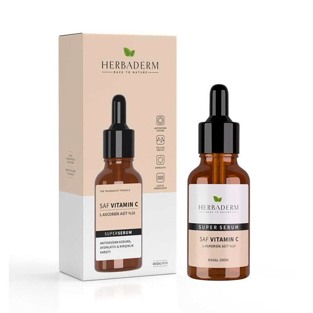 HERBADERM Süperserum Saf VitaminC 30ml