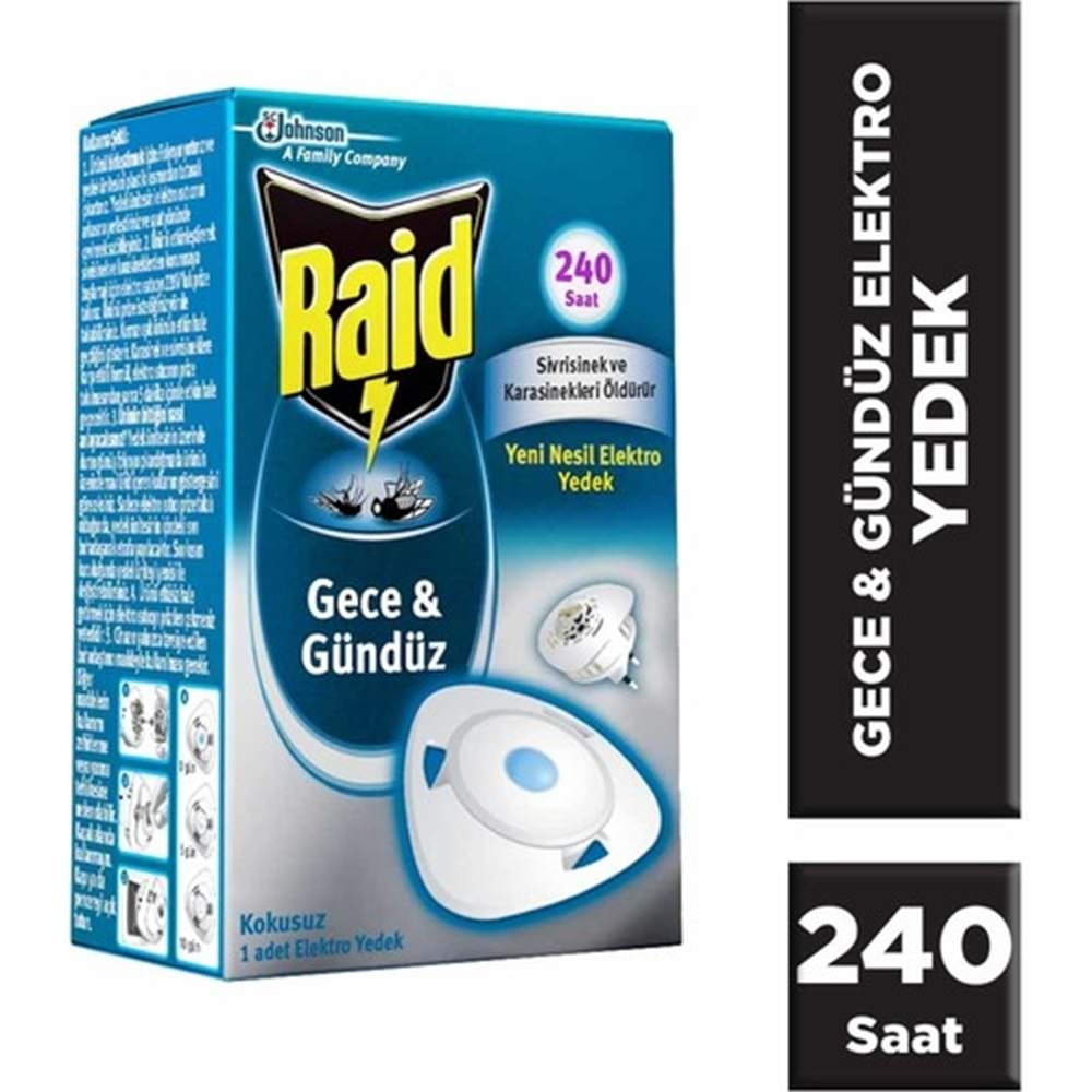 RAİD Elektro Gece&Gündüz Yedek 240 saat