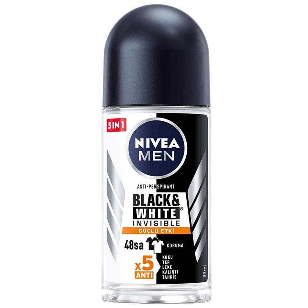 NİVEA Roll-On (Erkek) BW-Güçlü Etki 50ml