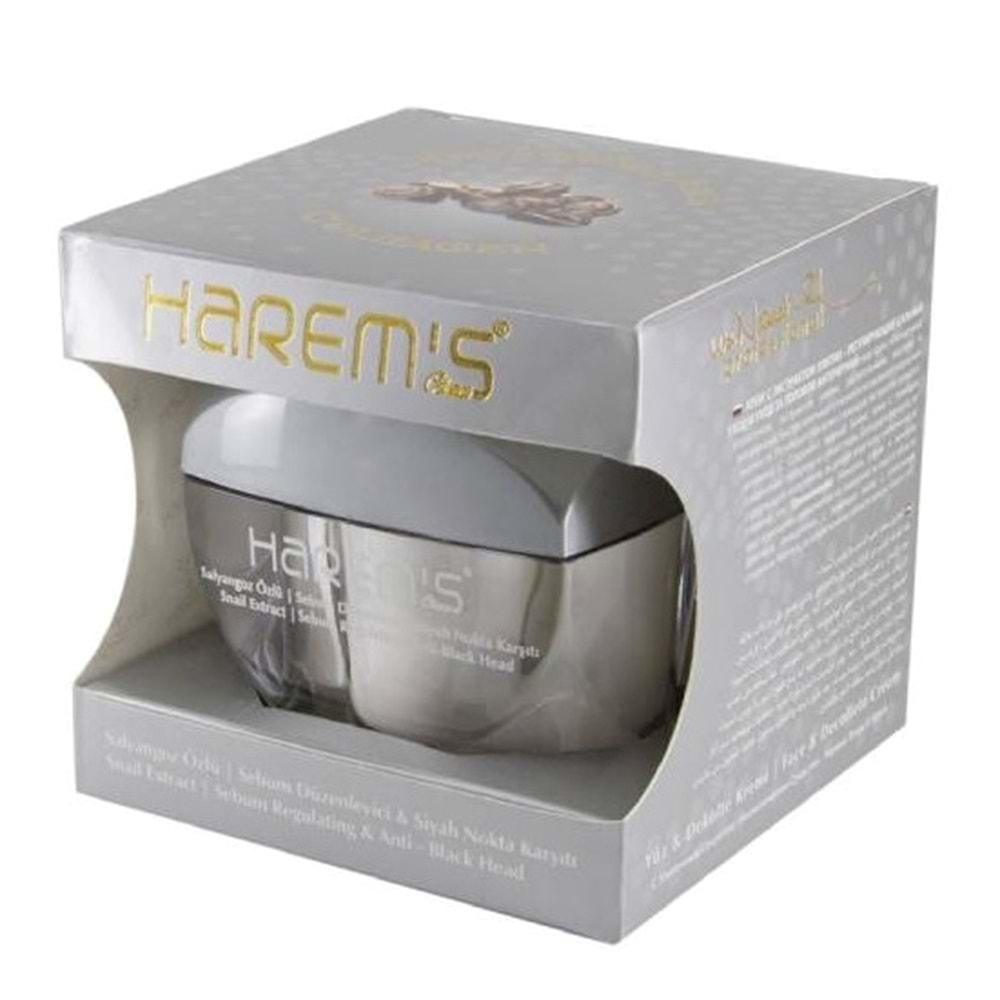 HAREM’S Yüz ve Dekolte Kremi (Prof-50ml) Salyangoz Özlü