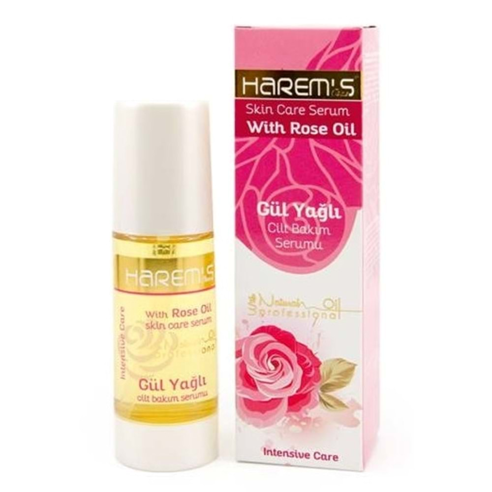 HAREM’S Cilt Bakım Serumu (100ml) Gül Yağlı