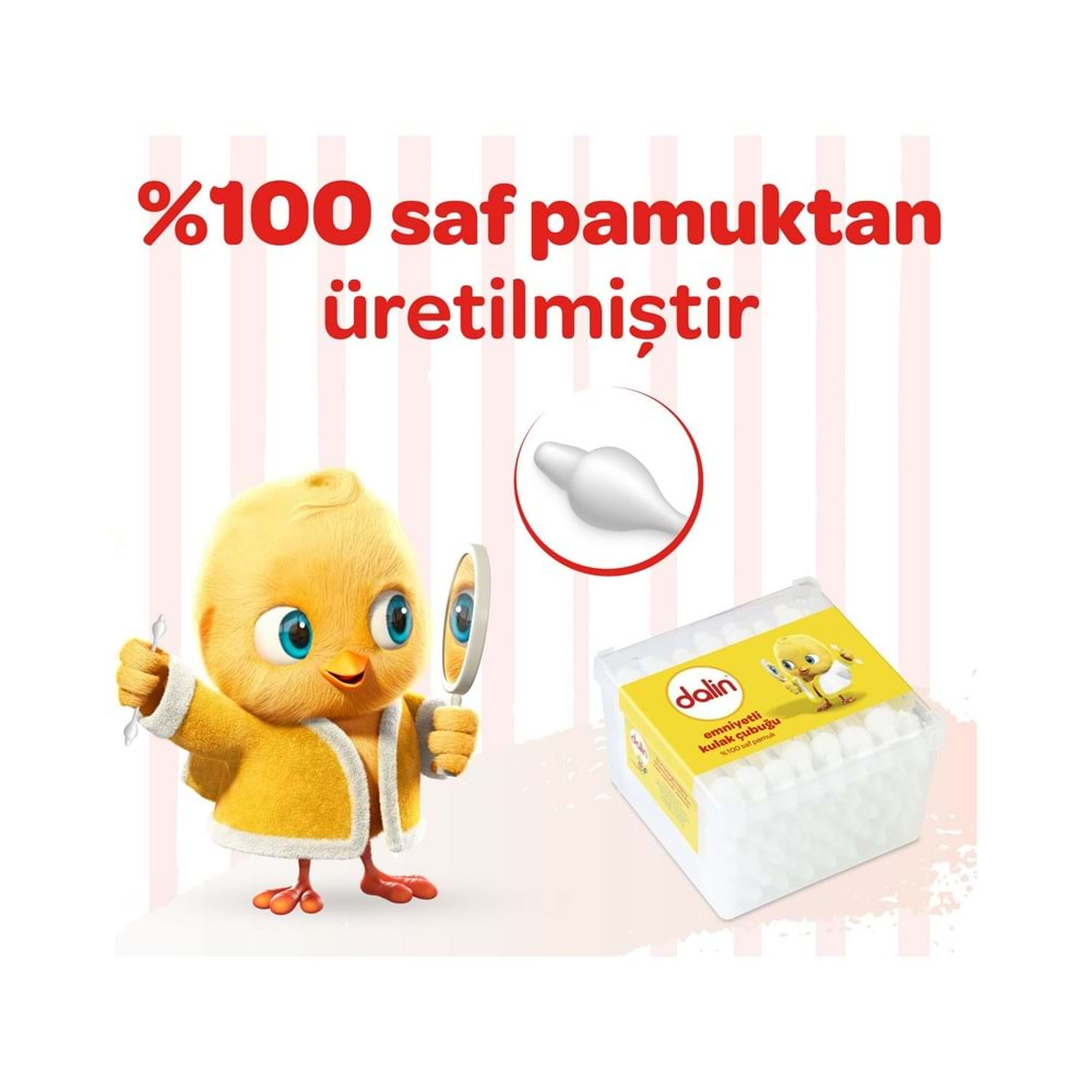 DALİN Kulak Çubuğu (56lı) Çocuk