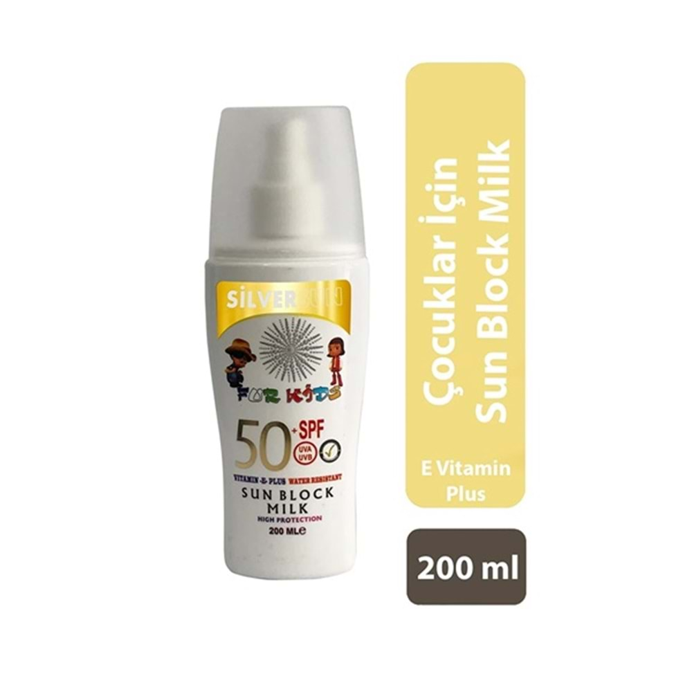 SİLVERSUN Milk Kids F50 200ml