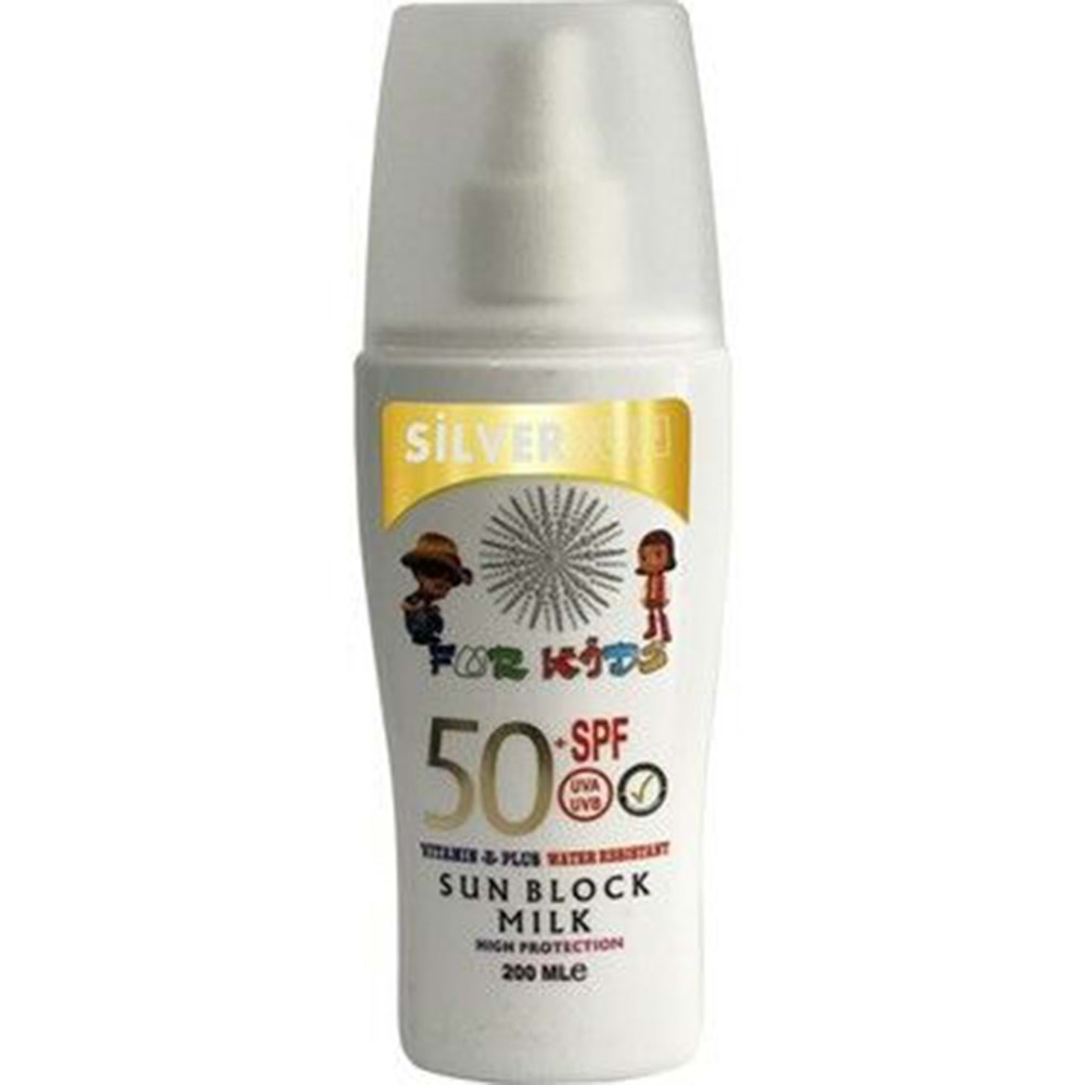 SİLVERSUN Milk Kids F50 200ml