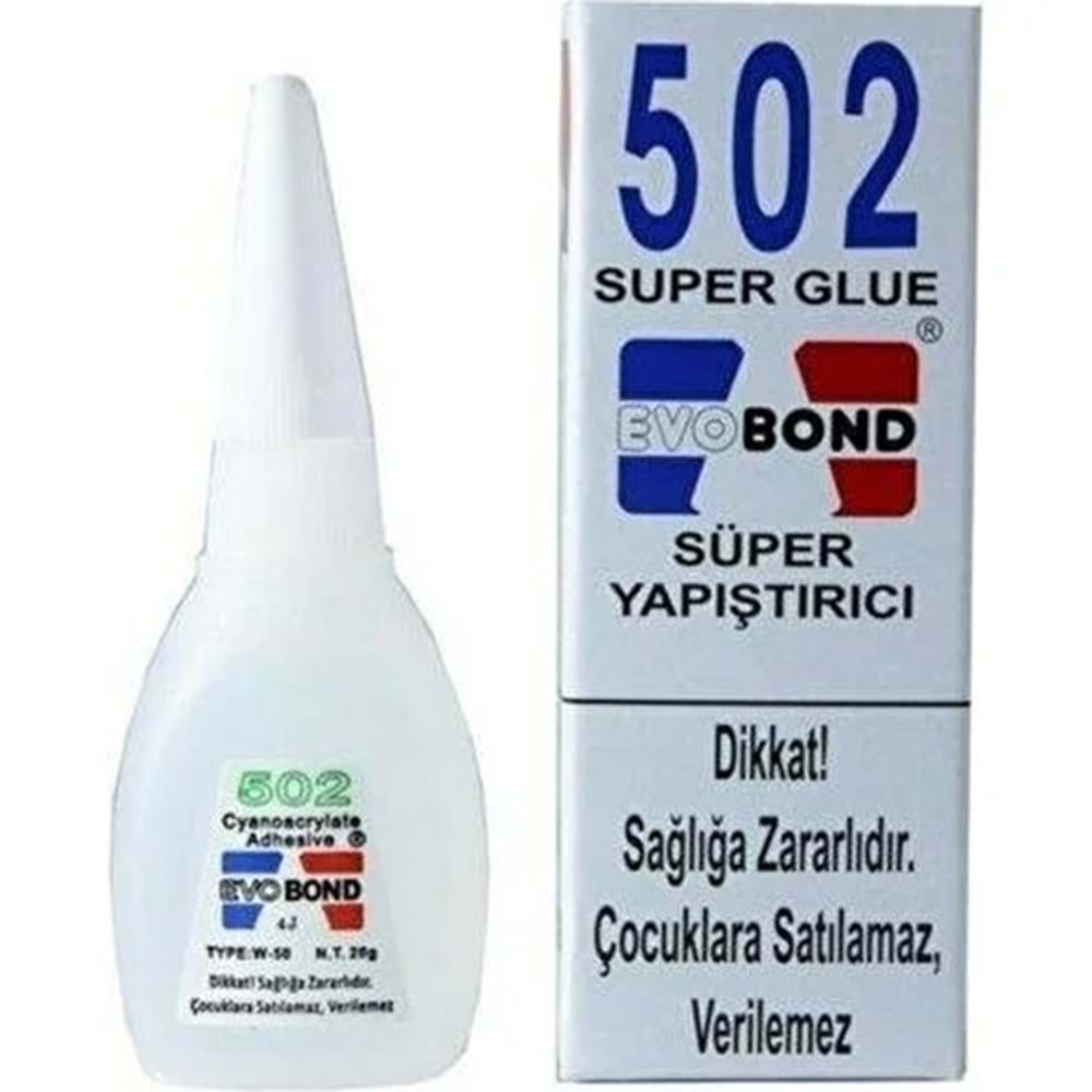 EVOBOND 502 Süper Yapıştırıcı