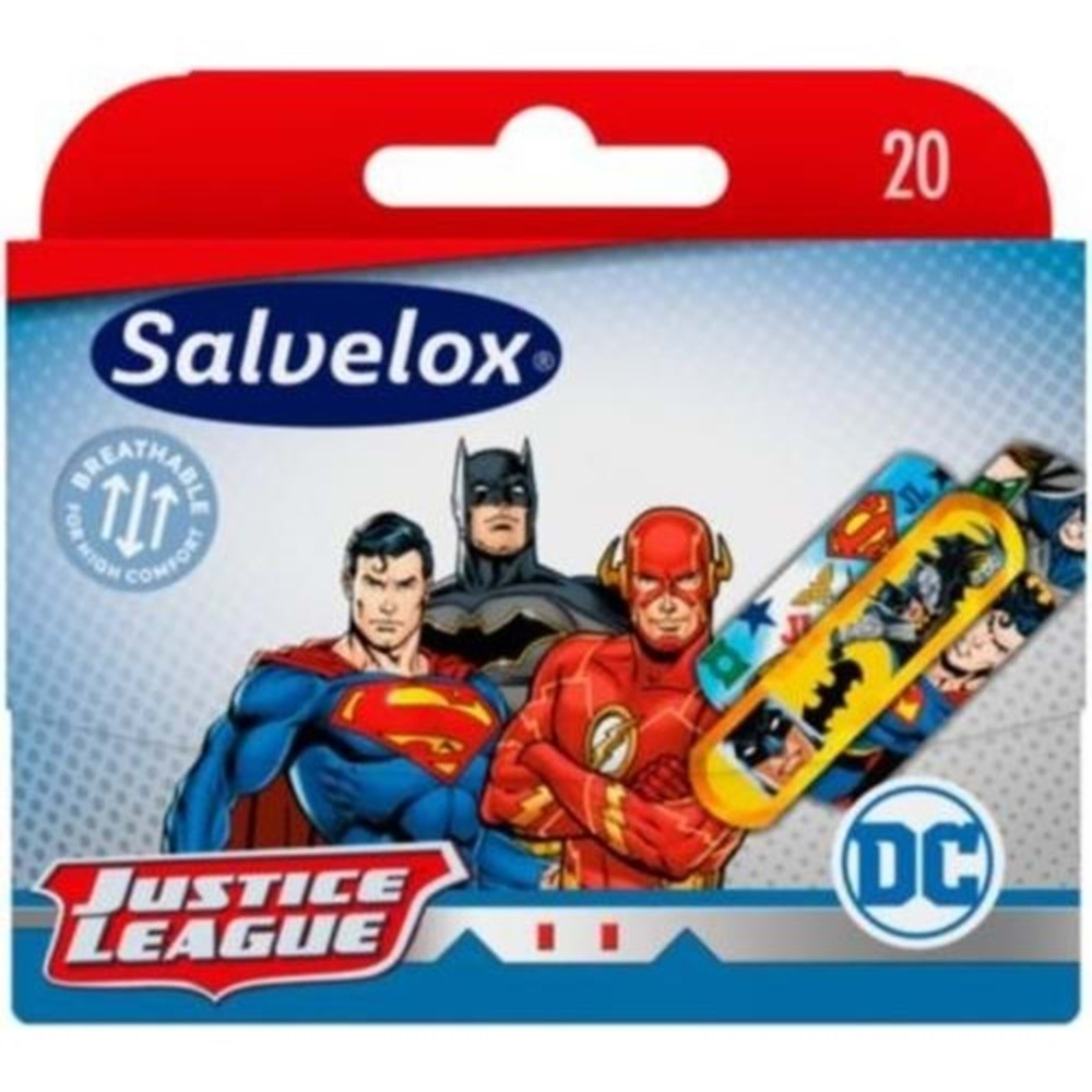 SALVELOX Yarabandı (20li) Justice League