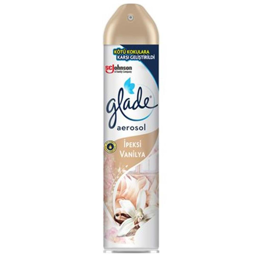 GLADE Aerosol Sprey (300ml) Vanilya