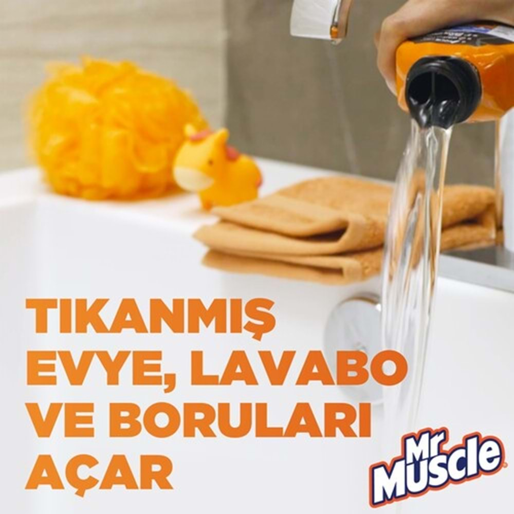 MR MUSCLE Lavabo Açıcı Jel (1Litre)