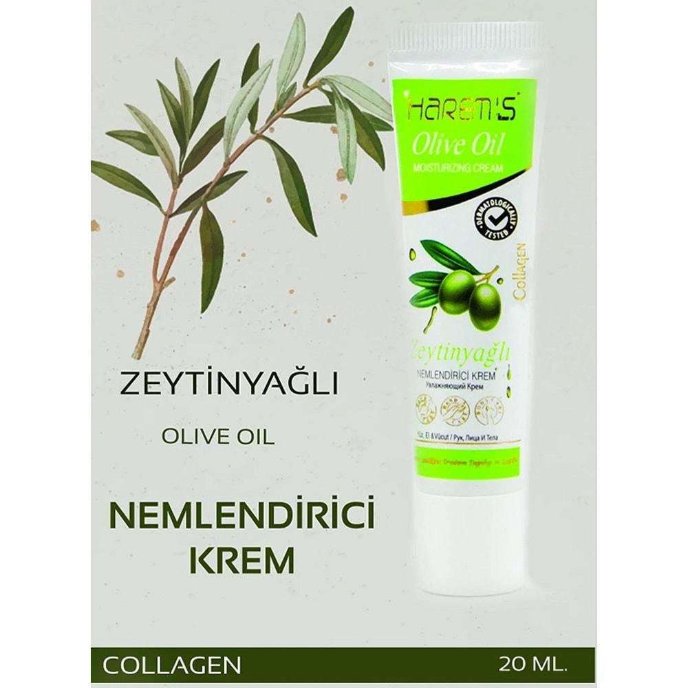 HAREM’S Tüp Krem (20ml) Zeytin Yağlı