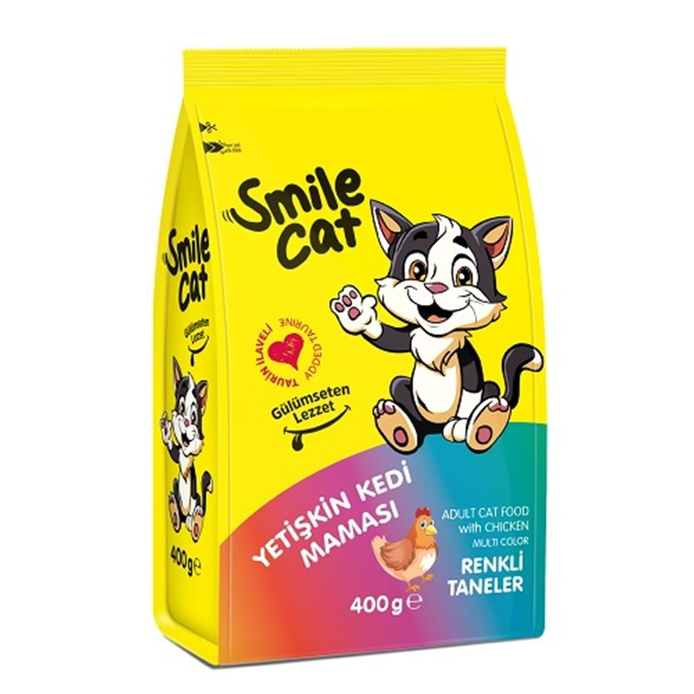 PELAGOS Smile Kedi Maması (400gr) Yetişkin-Tavuklu