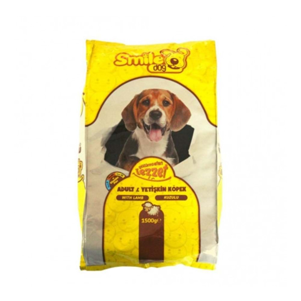 PELAGOS Smile Köpek Maması (1,5kg) Yetişkin-Kuzulu