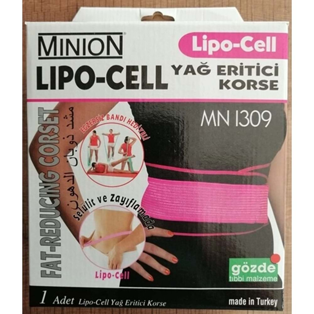 MİNİON Lipo-Cell Zayıflama Korsesi Kadın (MN 1309)