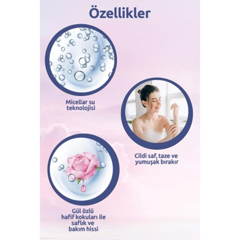 PALMOLİVE Duş Jeli (250ml) Micellarcare Gül