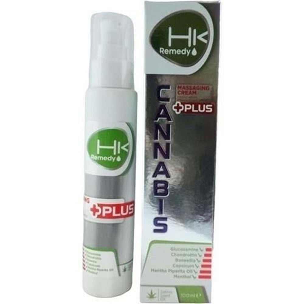 HK REMEDY Cannabis Masaj Kremi 100ml