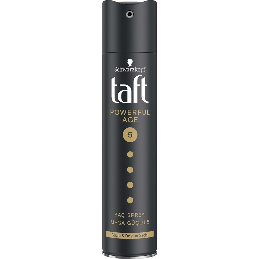 TAFT Saç Spreyi (250ml) Power Age No:5