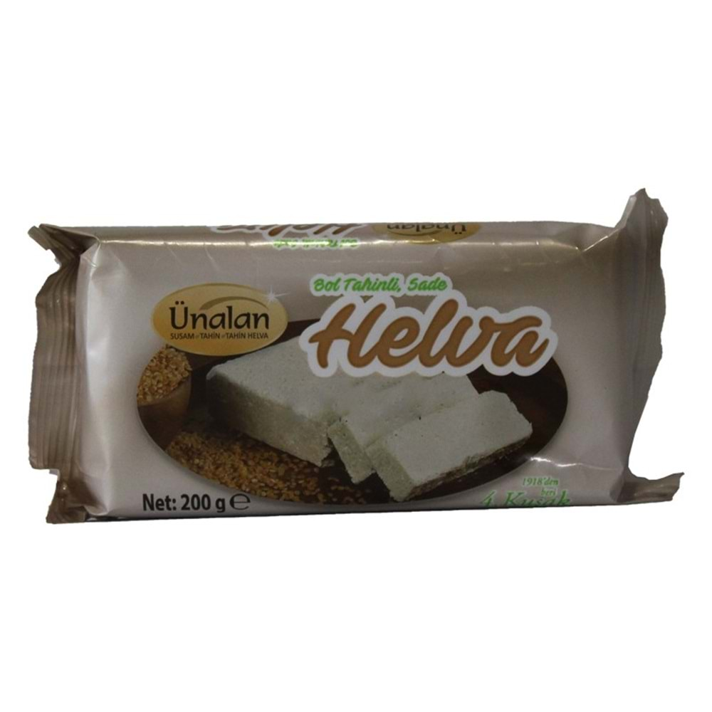 ÜNALAN Helva (200gr) Sade