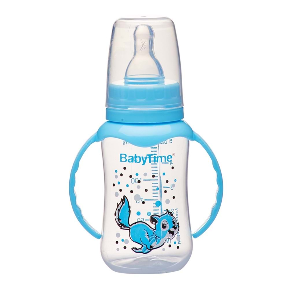 BABYTİME 070 Kulplu PP Biberon 150ml