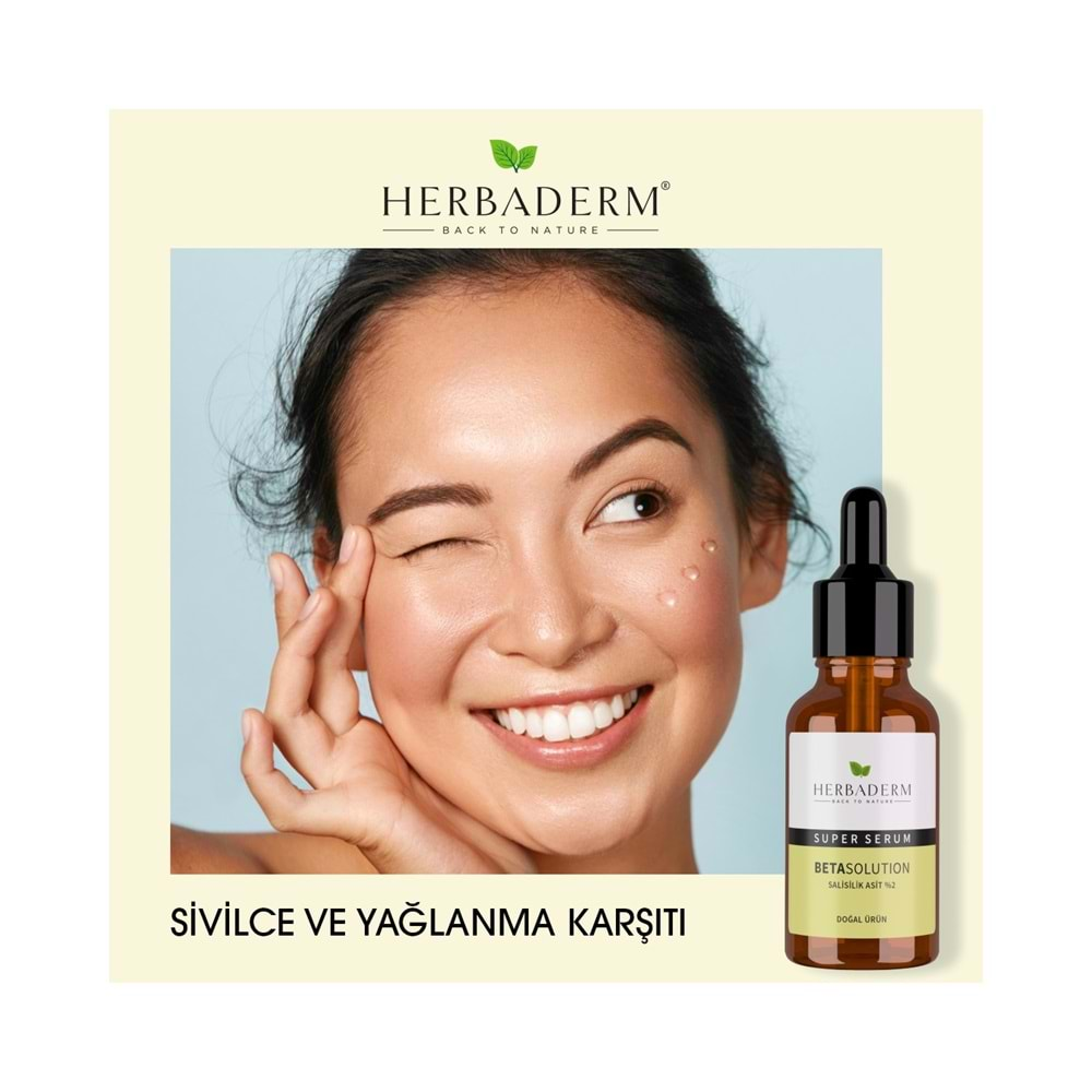 HERBADERM Süperserum Salisilikasit %2 30ml