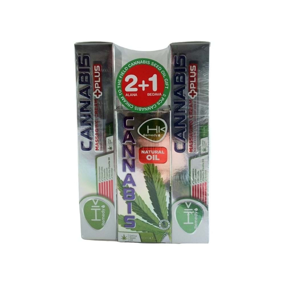 HK REMEDY Cannabis 3lü Set