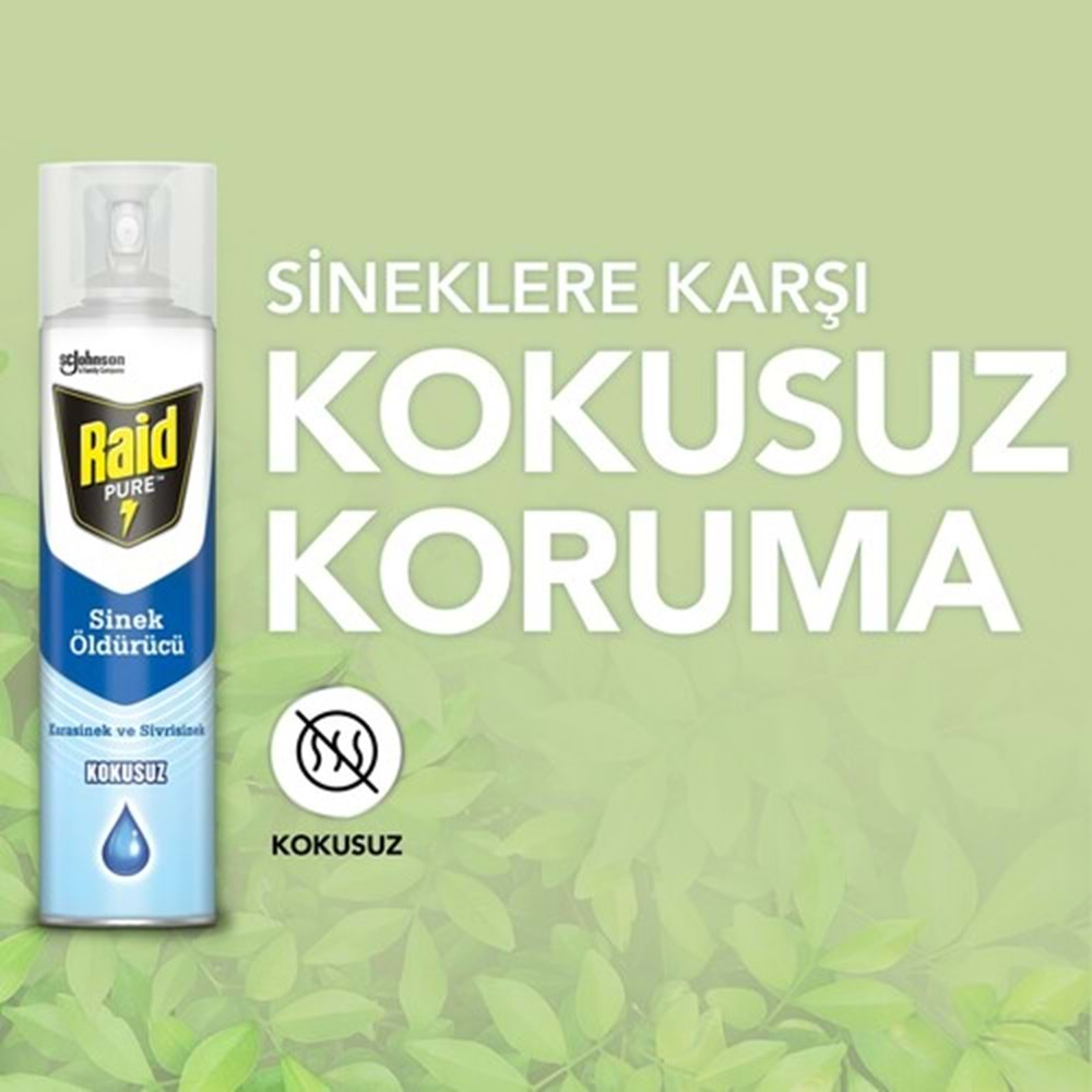 RAİD Sineksavar (Kokusuz) Yeni 300ml