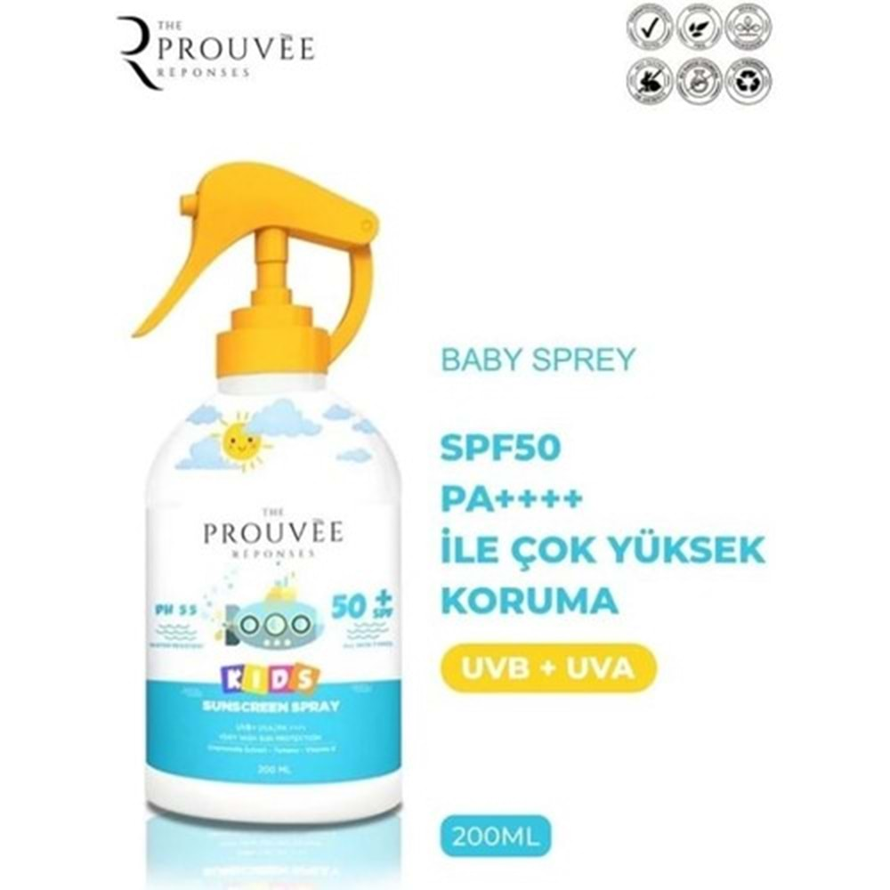 THE PROUVEE Baby Güneş Kremi (200ml) SPF 50+