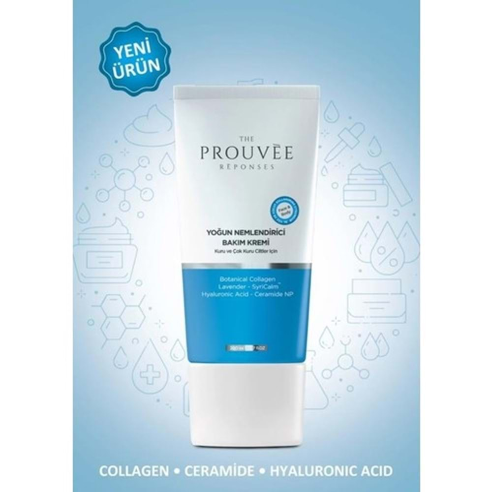 THE PROUVEE Yoğun Nemlendirici Bakım Kremi (50ml) Kuru Ciltler