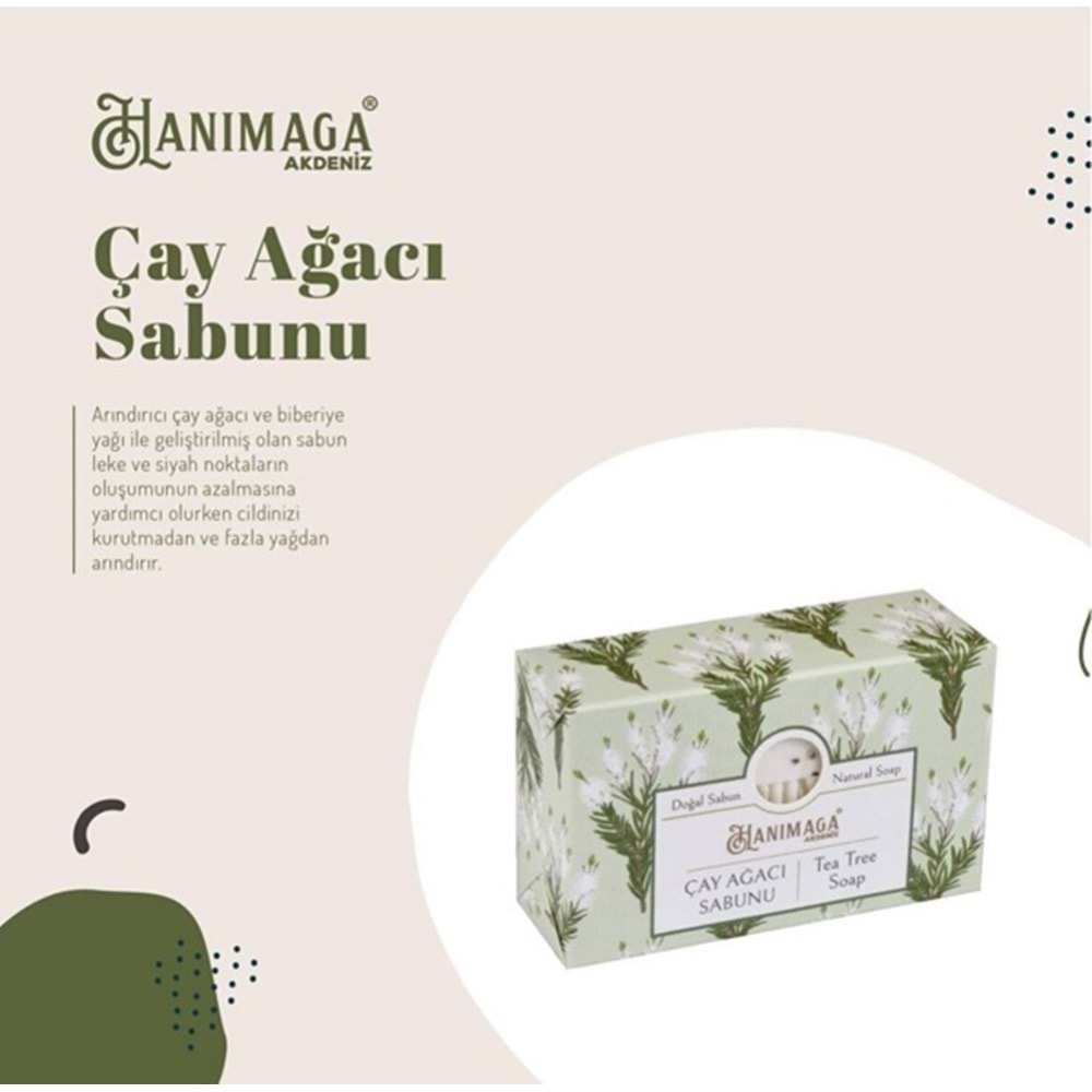 HANIMAĞA Sabun (100gr) Çay Ağacı