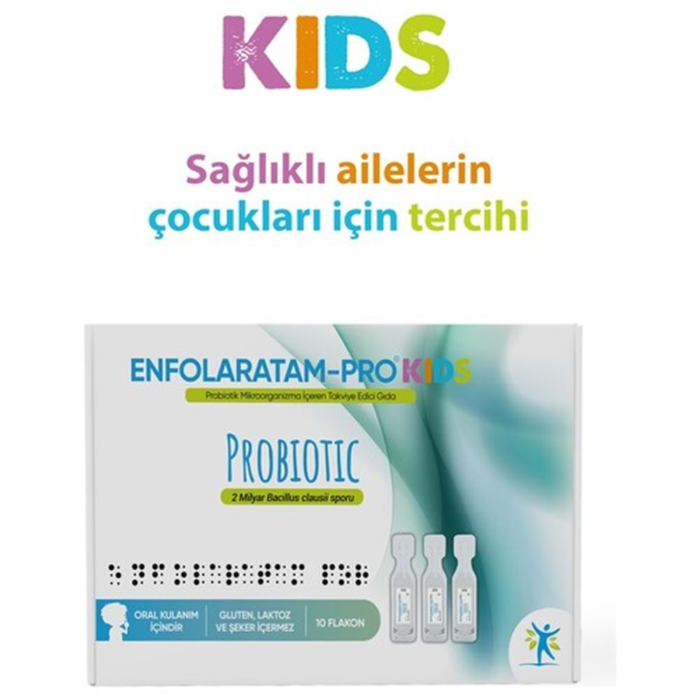 K-ENFOLARATAM Probiyotik 10 Flakon Kids