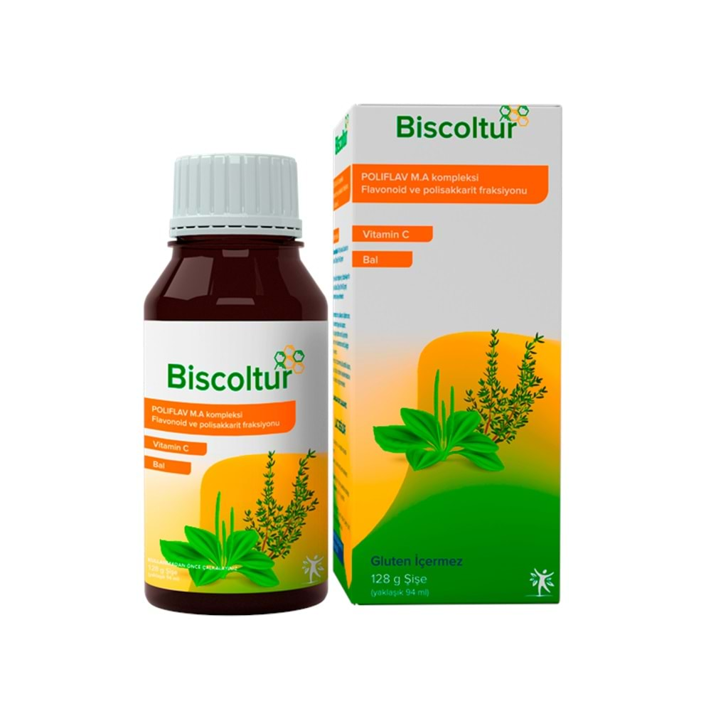 K-BİSCOLTUR Öksürük Şurubu 128gr