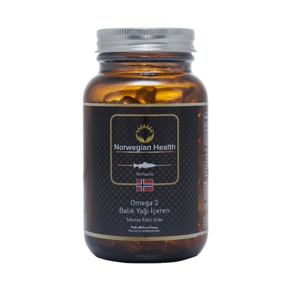 K-NORWEGİAN Omega-3 1000mg 60 Kapsül