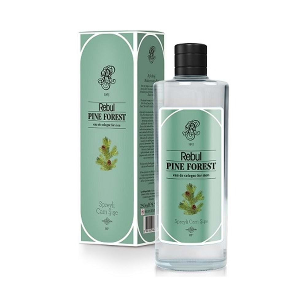 REBUL Kolonya (Cam) Pine Forest 250ml