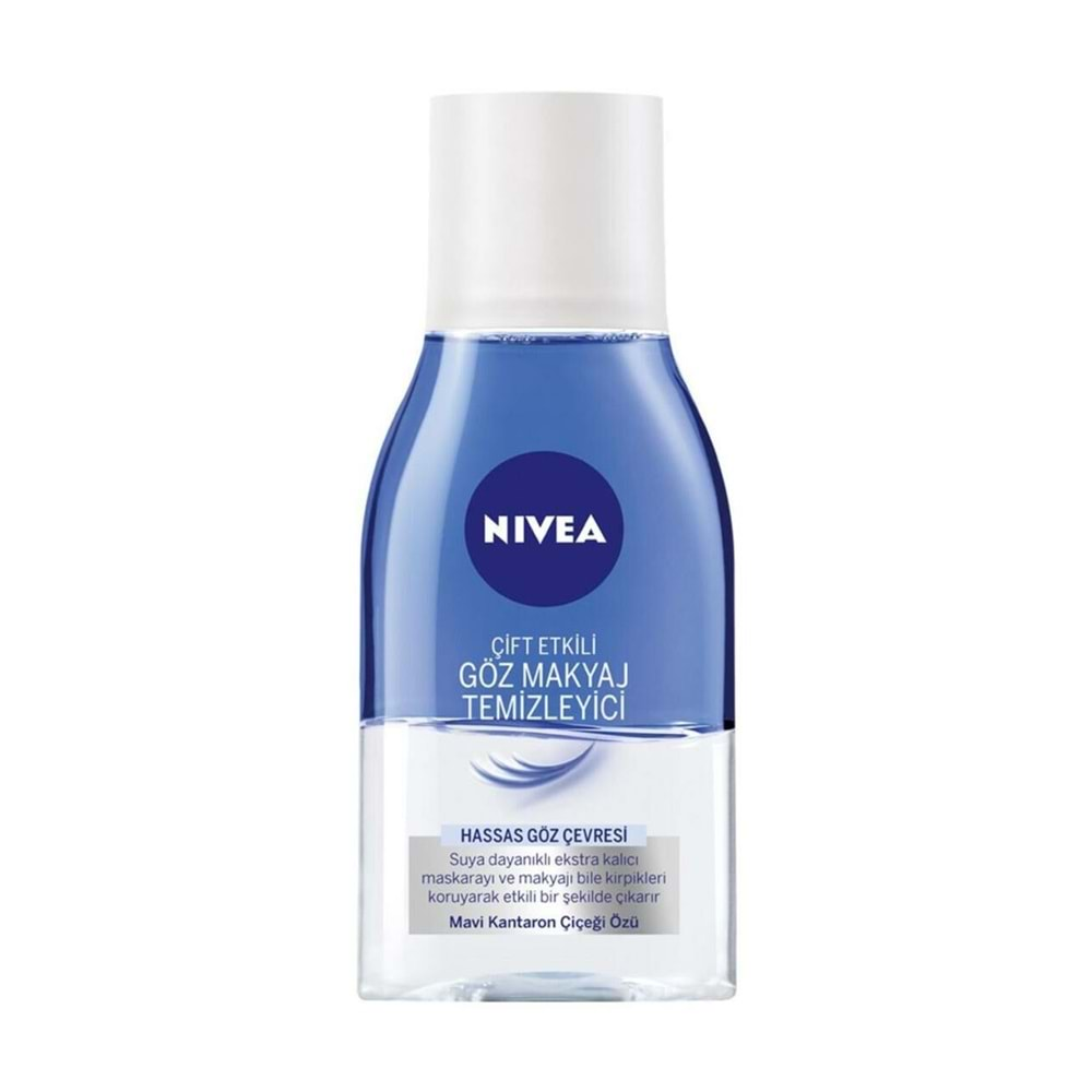 NİVEA Göz ve Makyaj Temizleyici (125ml) Çift Etkili