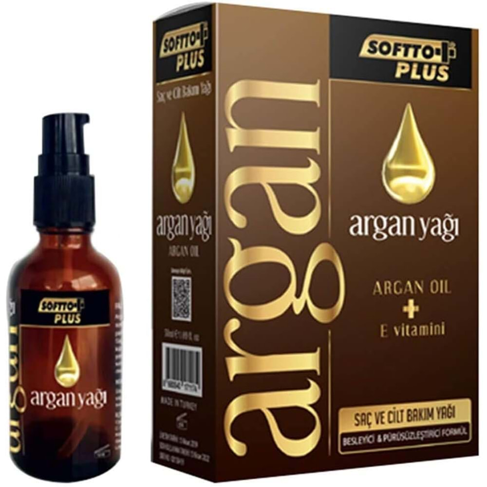 SOFTTOPLUS Argan Yağı 50ml