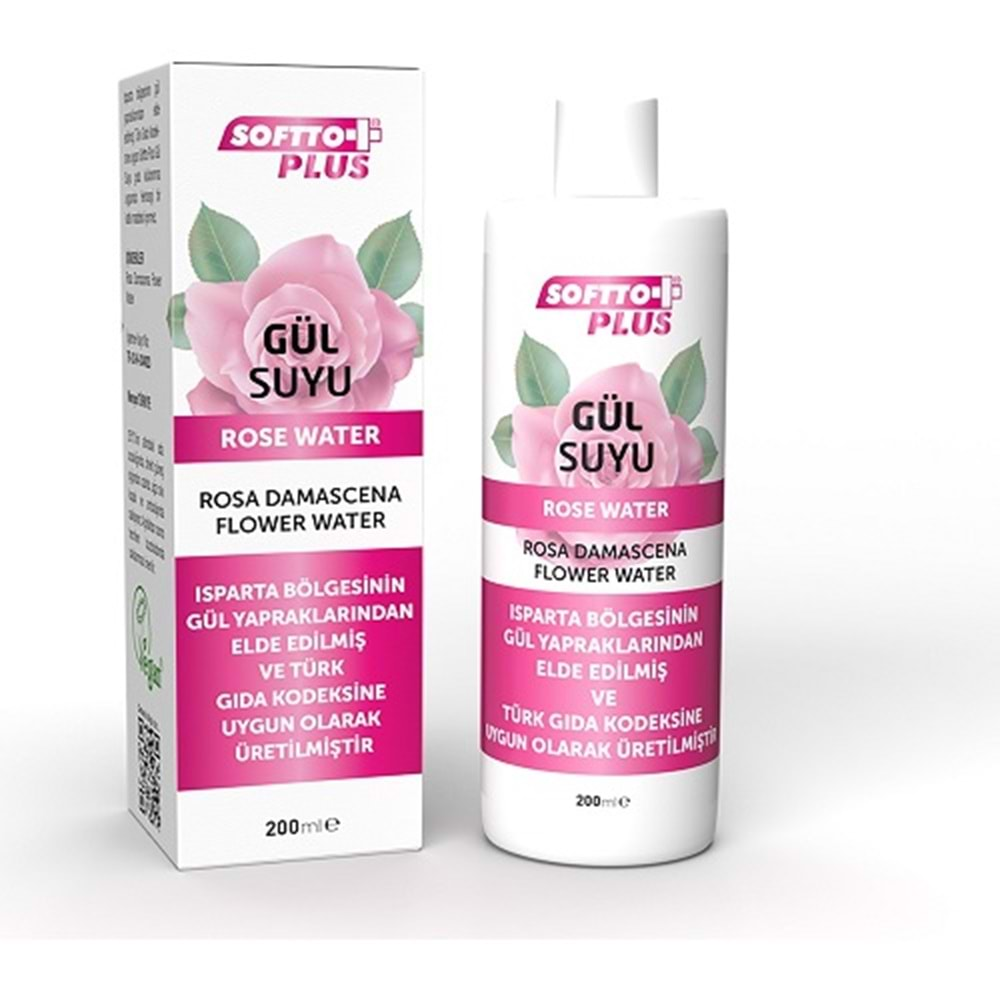 SOFTTOPLUS Gül Suyu 200ml