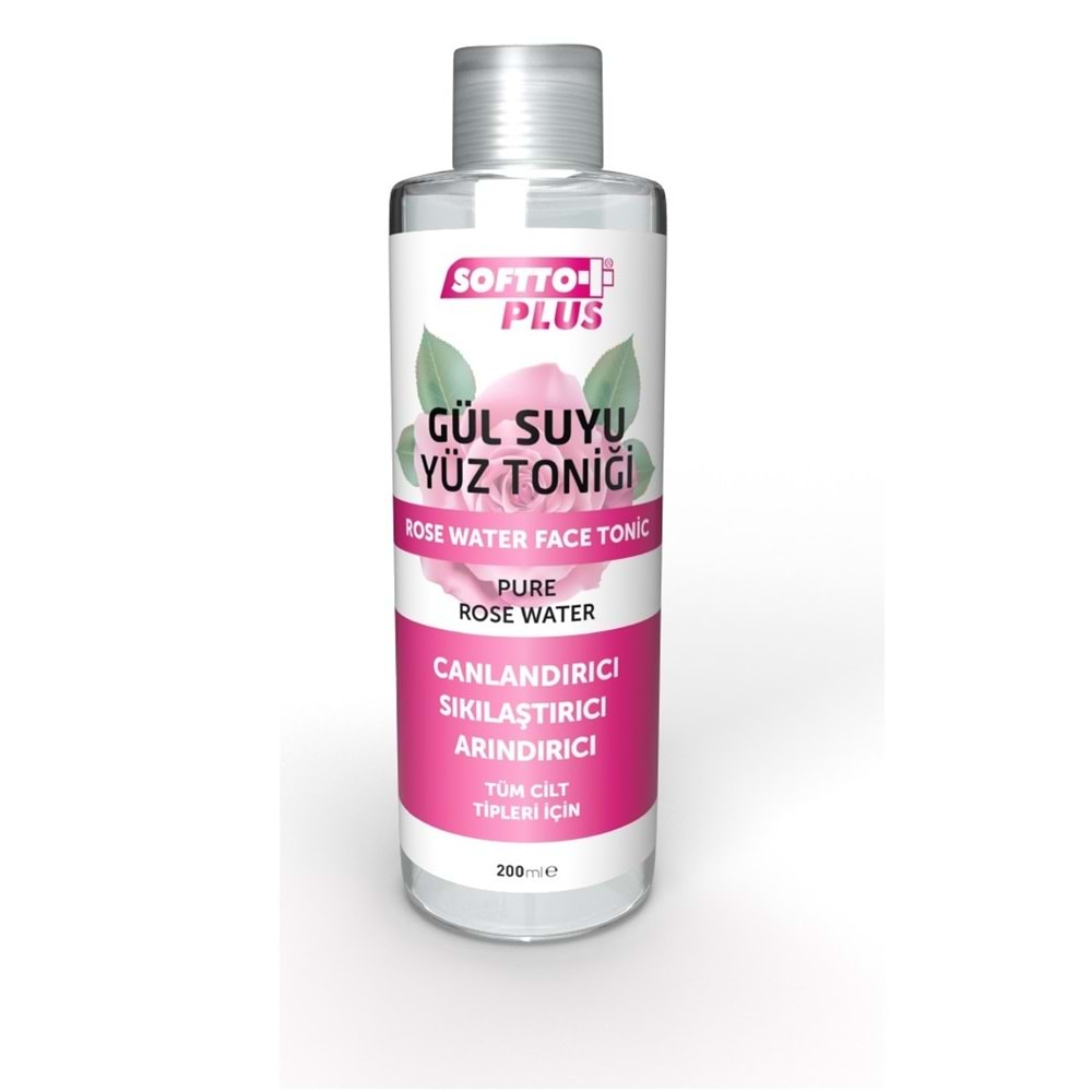 SOFTTOPLUS Gül Suyu Tonik 200ml